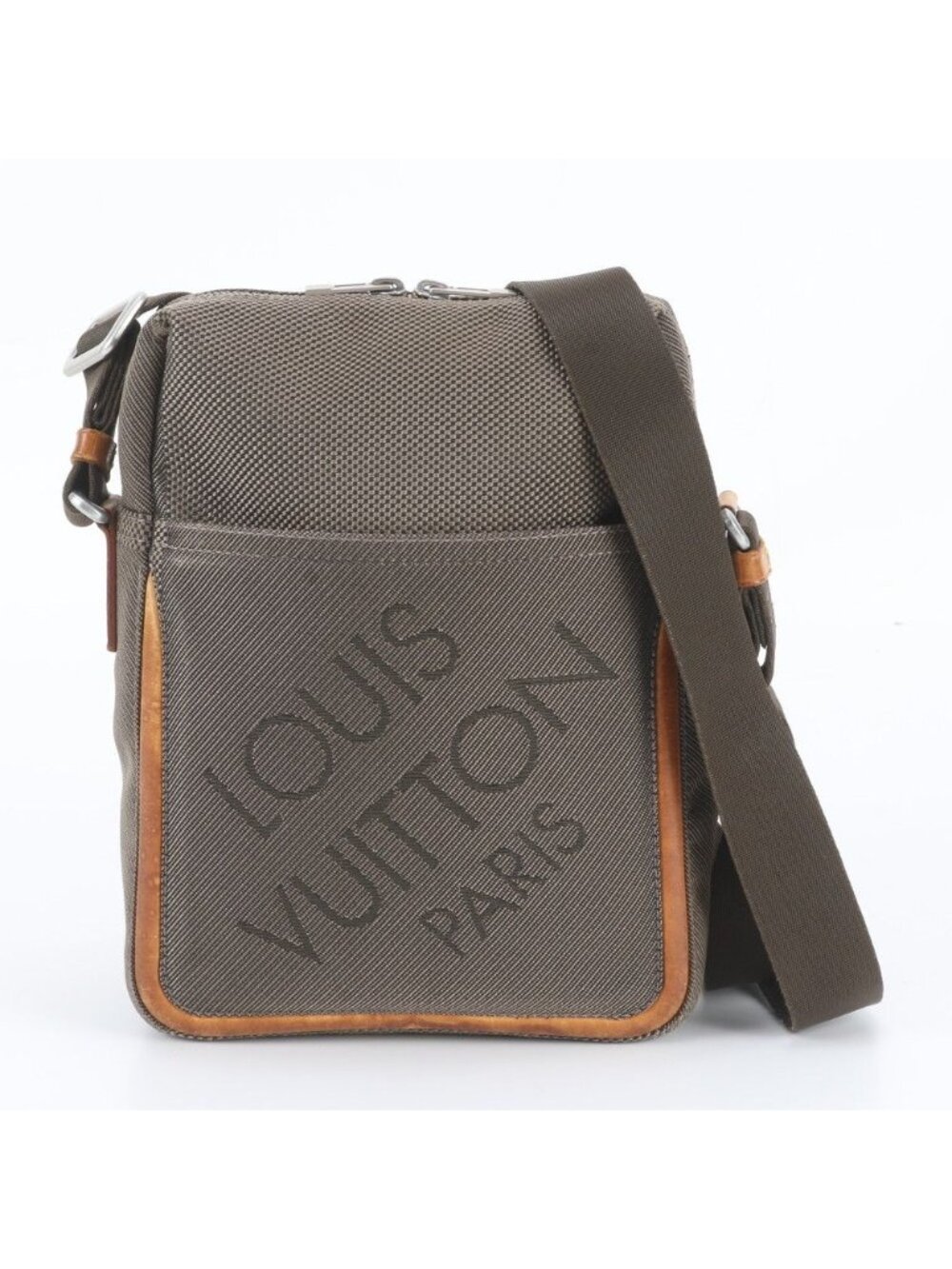 Louis Vuitton Damier Geant Citadin Leather Crossbody Messenger Business